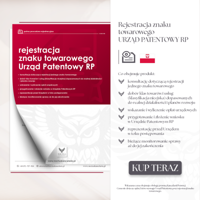 Rejestracja (zastrzeżenie) znaku towarowego - Polska (Urząd Patentowy RP)